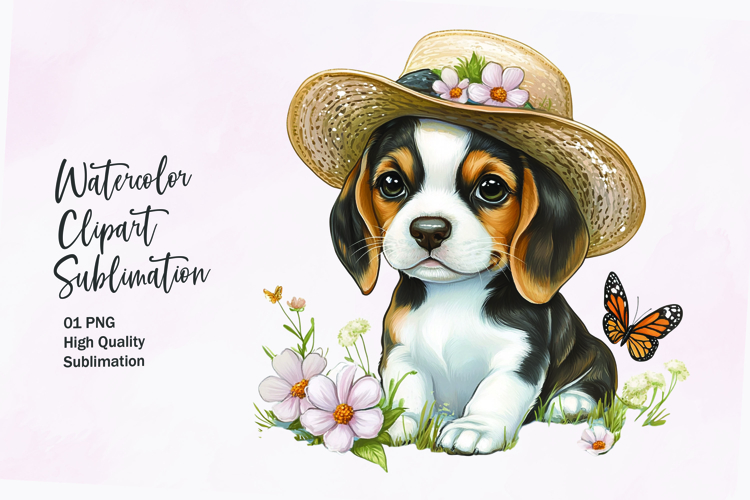 Puppy Illustration Image 4