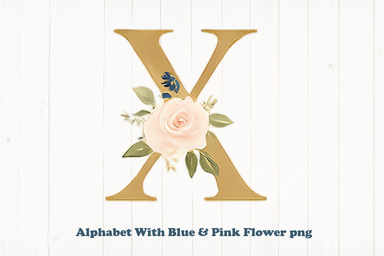 Blue Flowers Clipart Image 19
