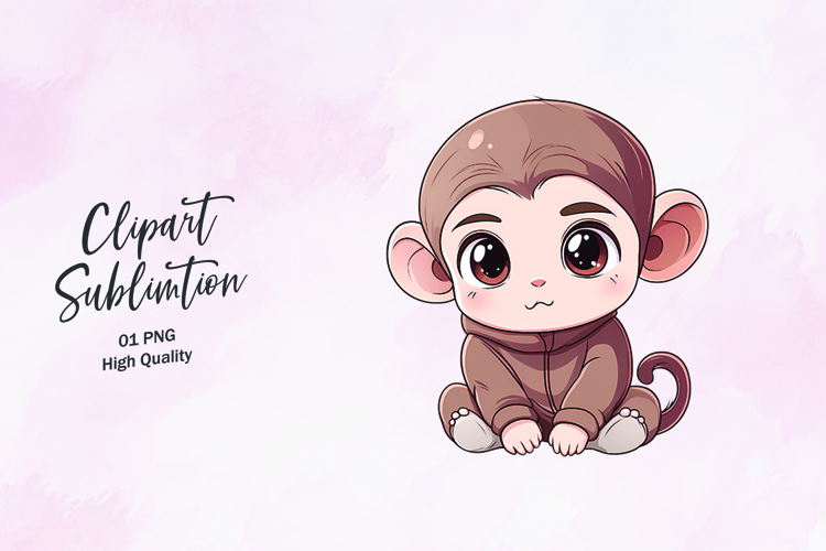 Monkey Clipart Image 3