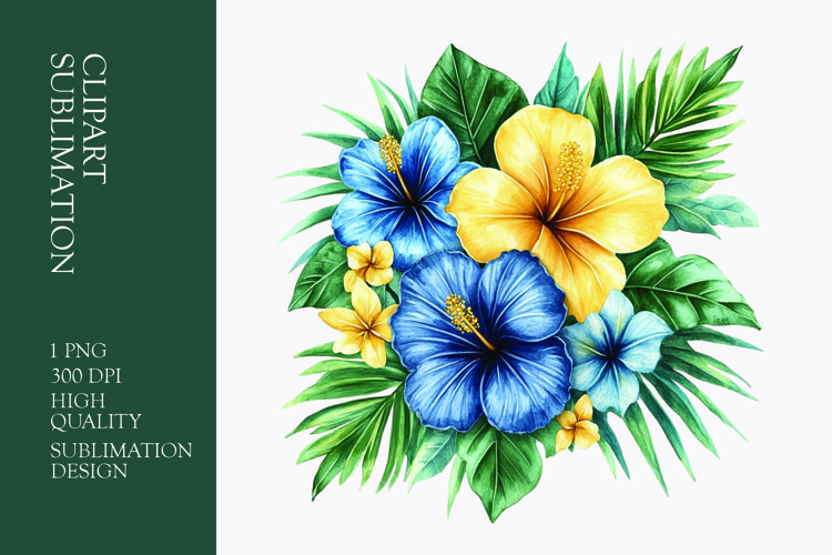 Watercolor Flower Clipart Image 22