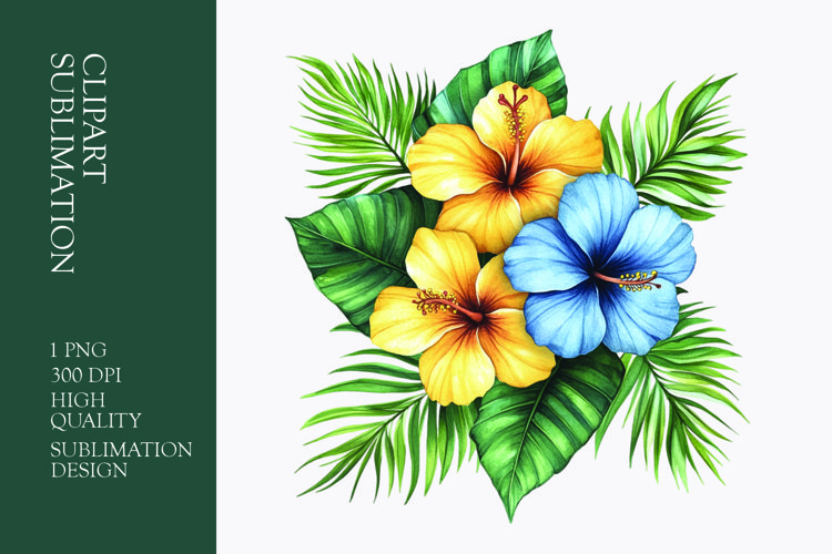 Watercolor Flower Clipart Image 21