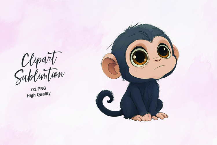Monkey Clipart Image 2