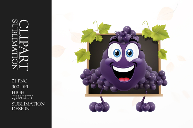 Blueberry Cartoon Image 5