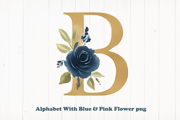 Blue Flowers Clipart Image 18
