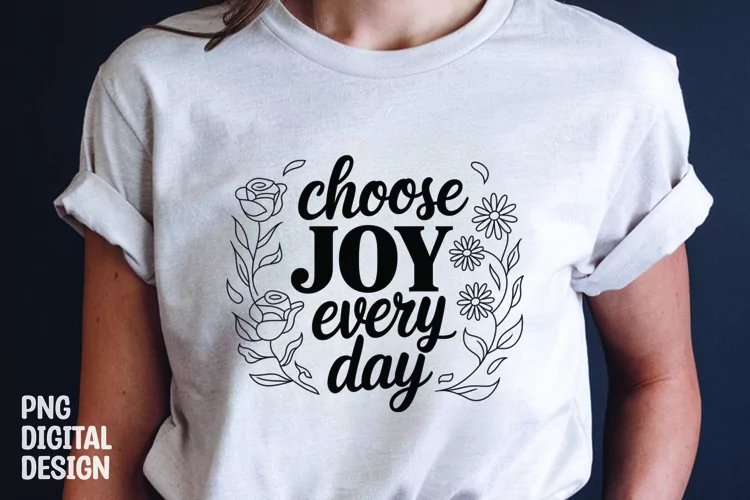 Inspirational quotes with flower t-shirt design png