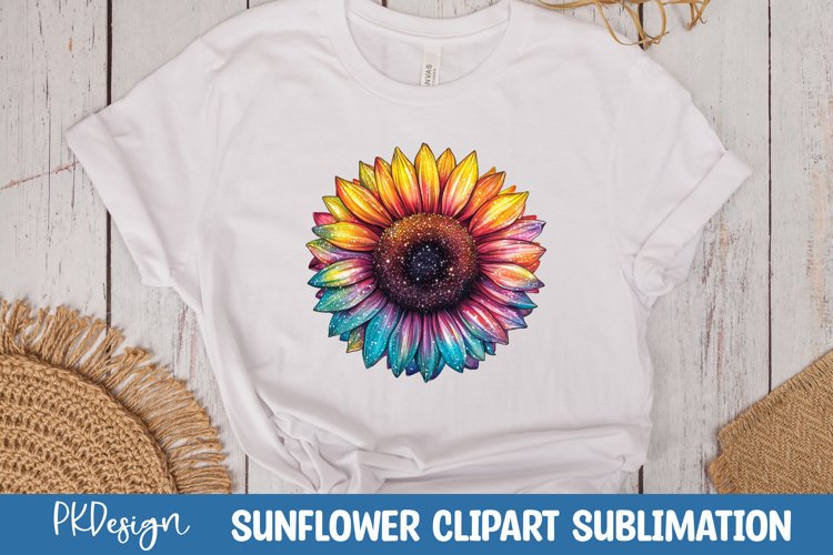 Watercolor Sunflower Clipart Image 24