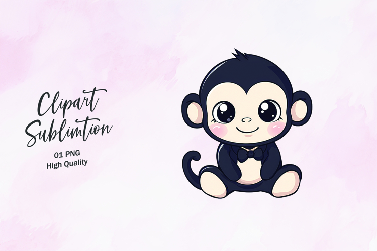 Monkey Clipart Image 23