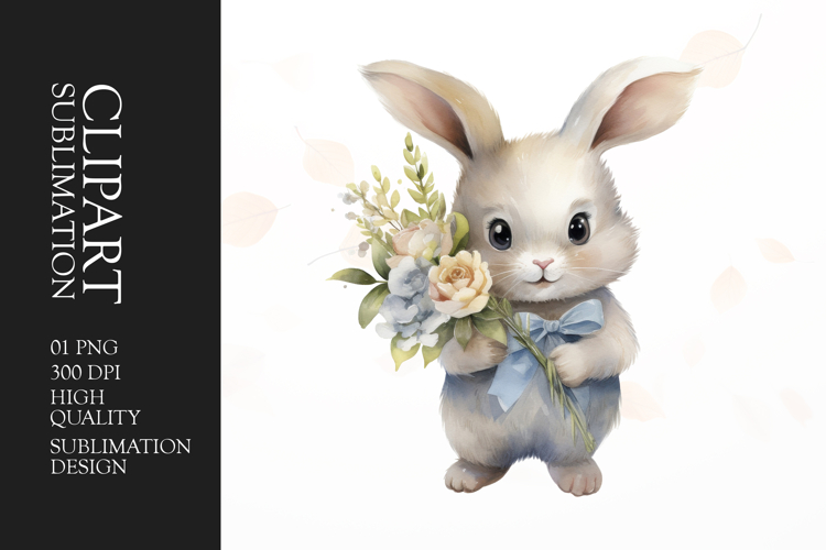Cute Bunny Clipart Image 2