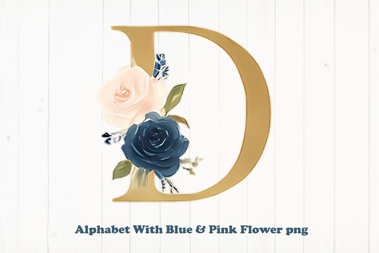 Blue Flowers Clipart Image 15
