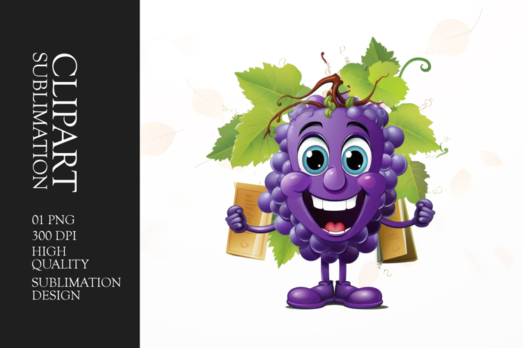 Blueberry Cartoon Image 6