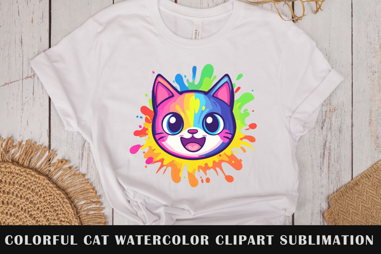 Cute Cat Clipart Image 12