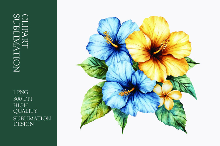 Watercolor Flower Clipart Image 17