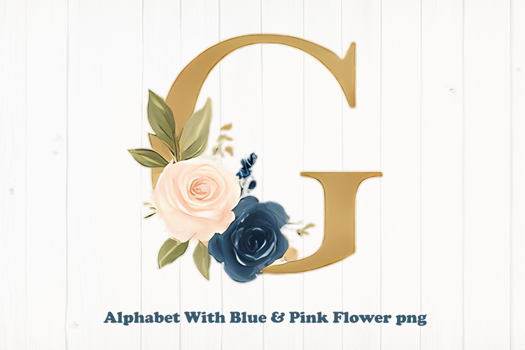 Blue Flowers Clipart Image 12