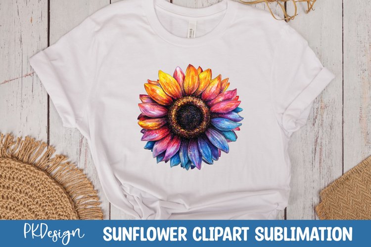 Watercolor Sunflower Clipart Image 20