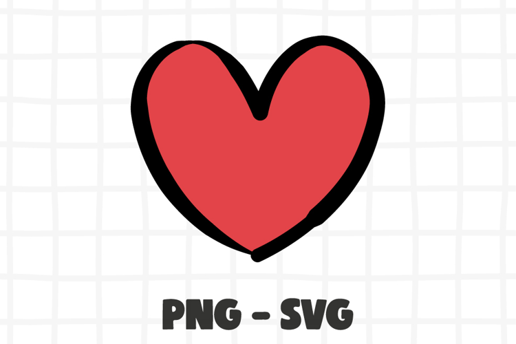 Red Heart For Sublimation. Red Heart PNG Clipart. Heart SVG