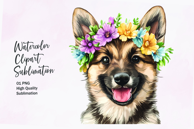 Puppy Illustration Image 13