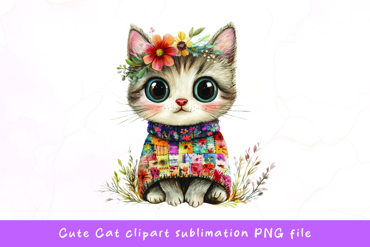 Kitten Clipart Image 24