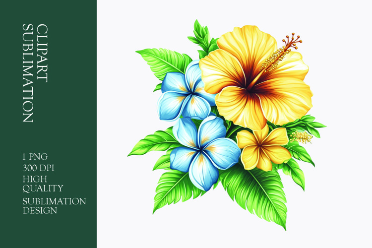 Watercolor Flower Clipart Image 8