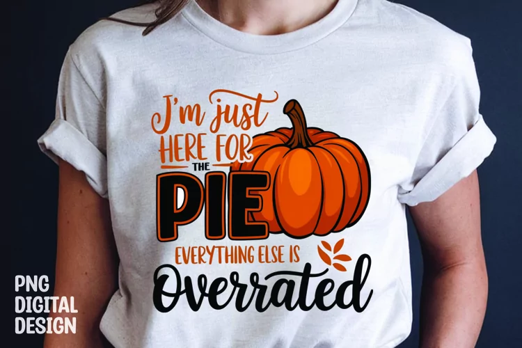Fall Sarcastic Quote Pumpkin T-Shirt Sublimation Design