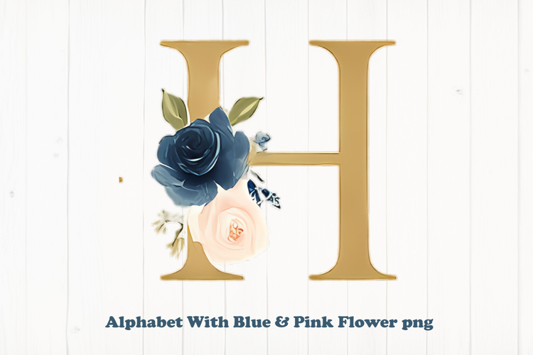 Blue Flowers Clipart Image 11