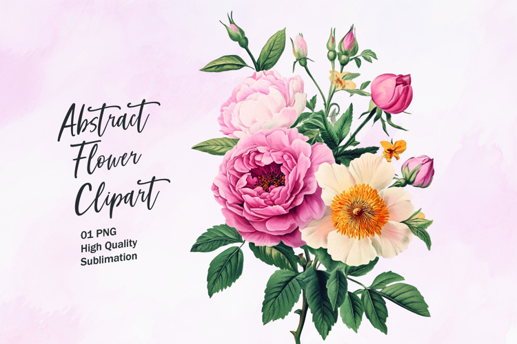 Flower Bouquet Clipart Image 13