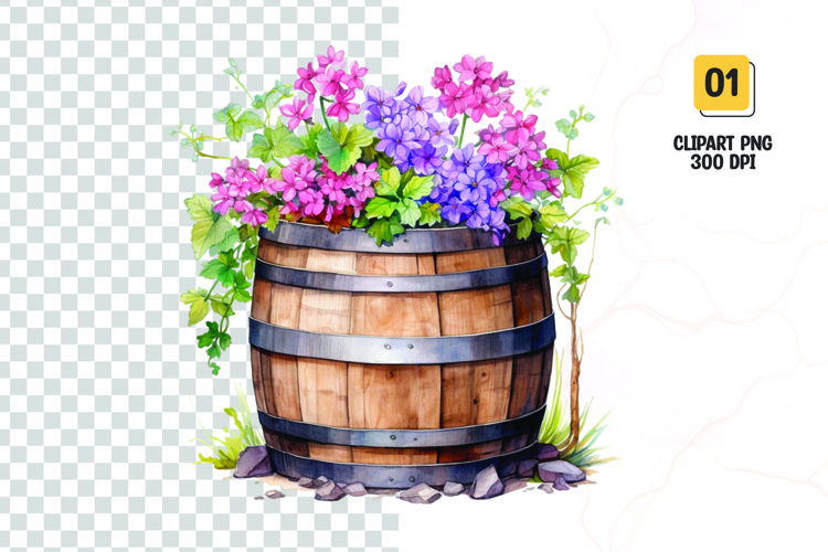 Barrel Clipart Image 24
