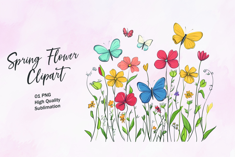 Spring Watercolor Clipart Image 13