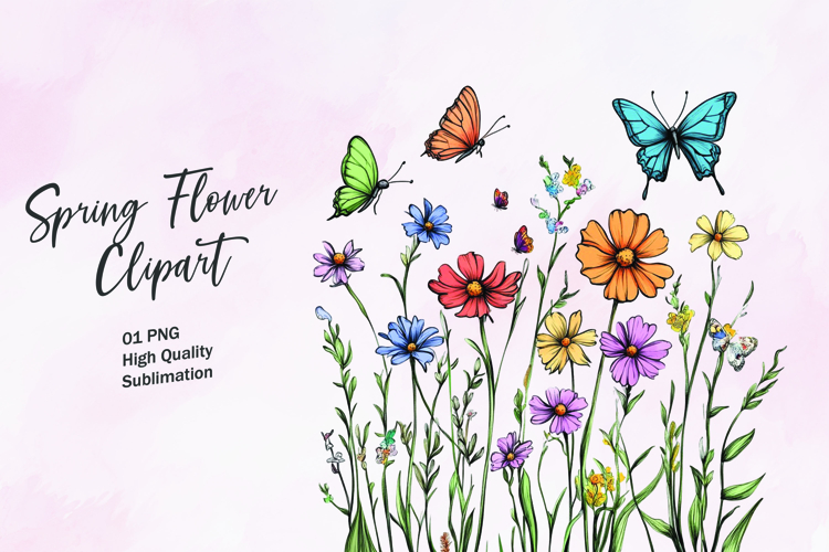 Spring Watercolor Clipart Image 11