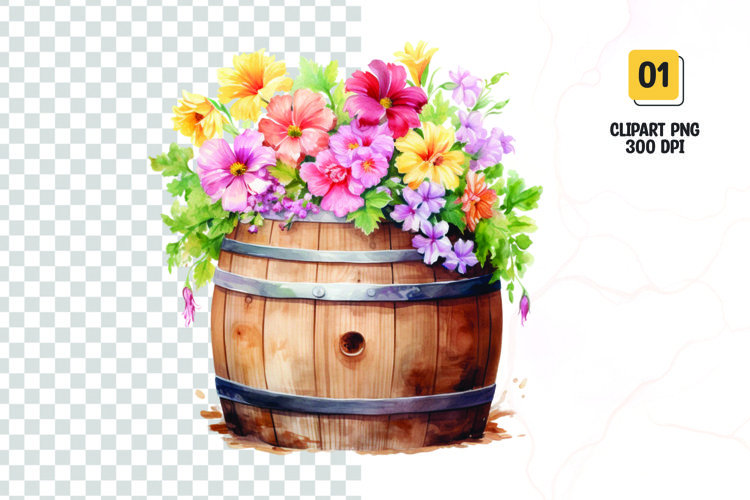 Barrel Clipart Image 24