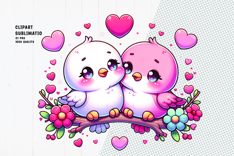 Pink Hearts Clipart