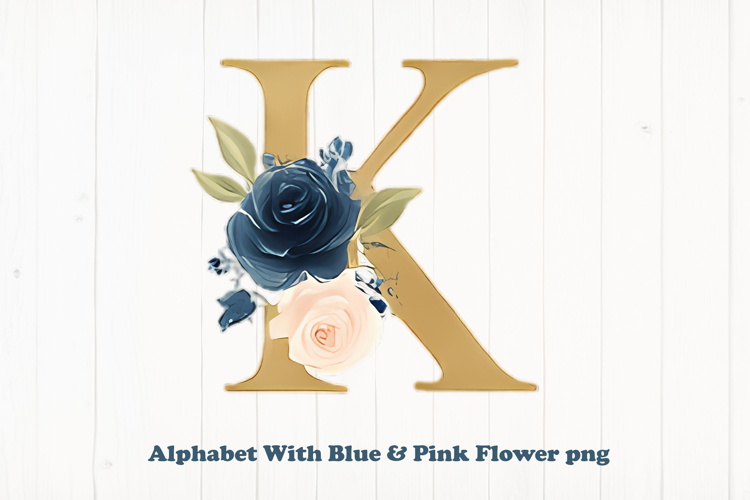 Blue Flowers Clipart Image 8