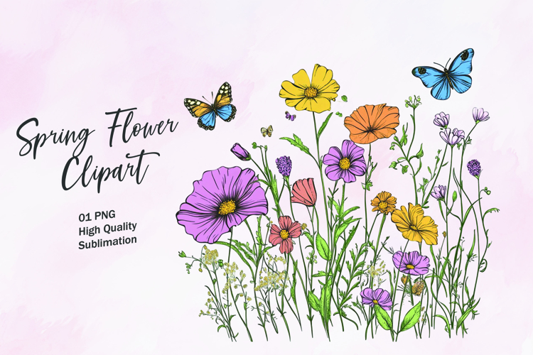 Spring Watercolor Clipart Image 12