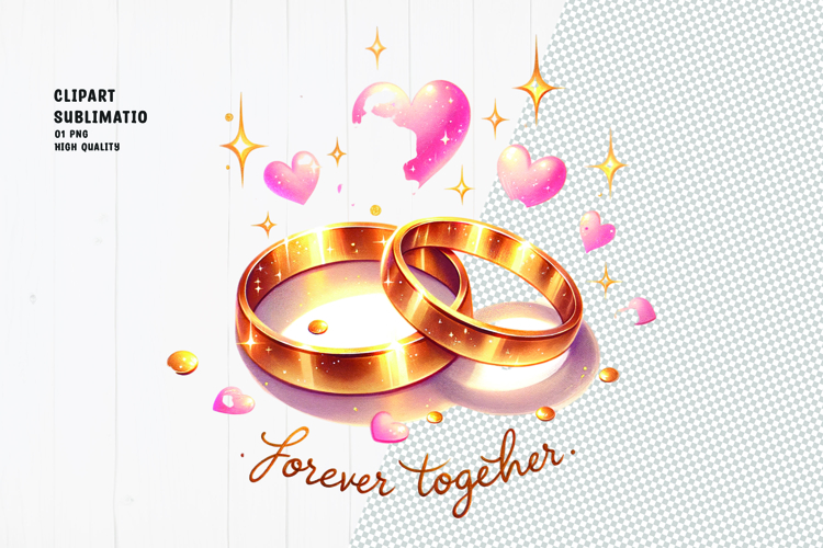 Rings Clipart Image 13