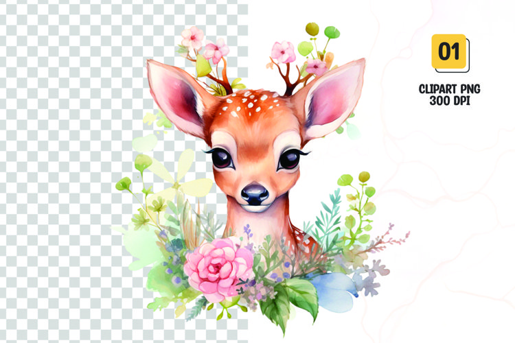 Deer Illustration Image 24