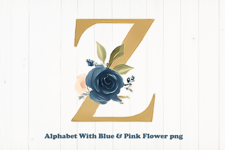 Blue Flowers Clipart Image 4
