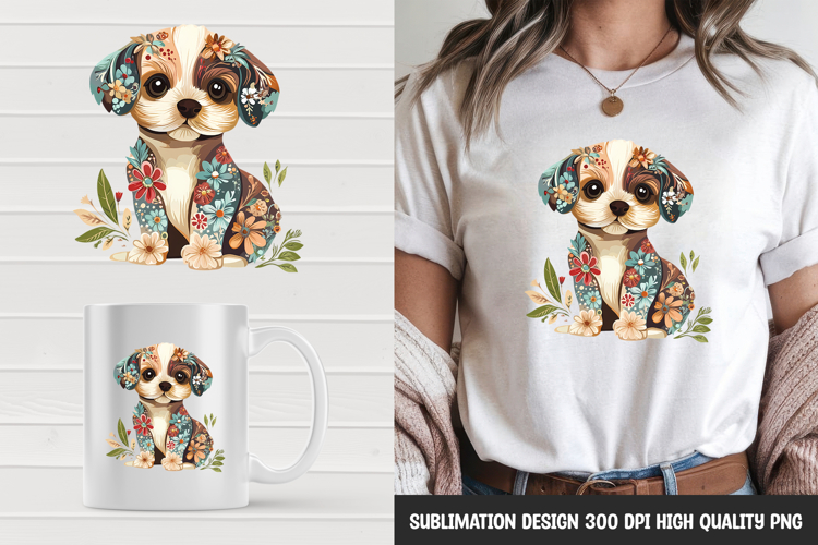 Cute Puppy Clipart Image 2