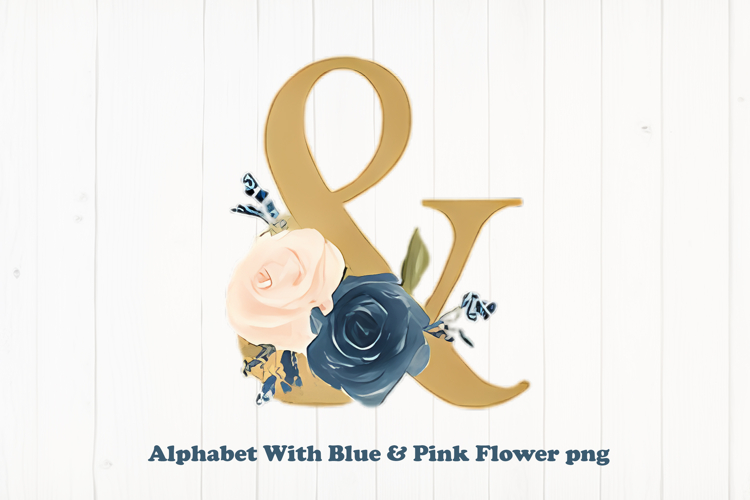 Blue Flowers Clipart Image 5