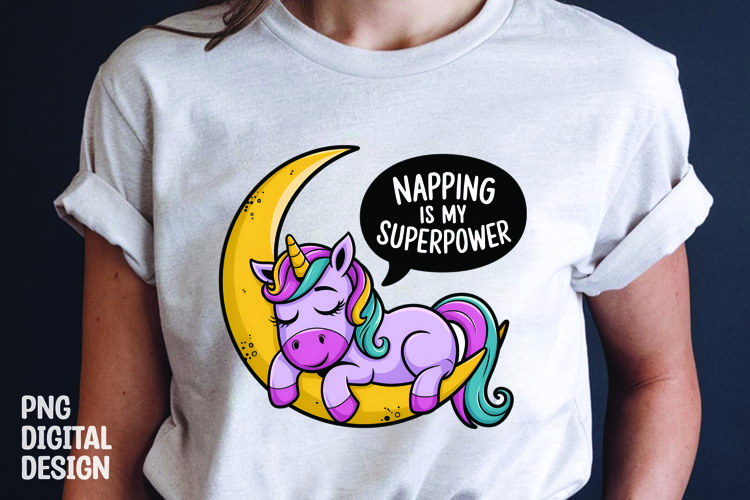UNICORN SARCASTIC QUOTE SUBLIMATION T-SHIRT DESIGN