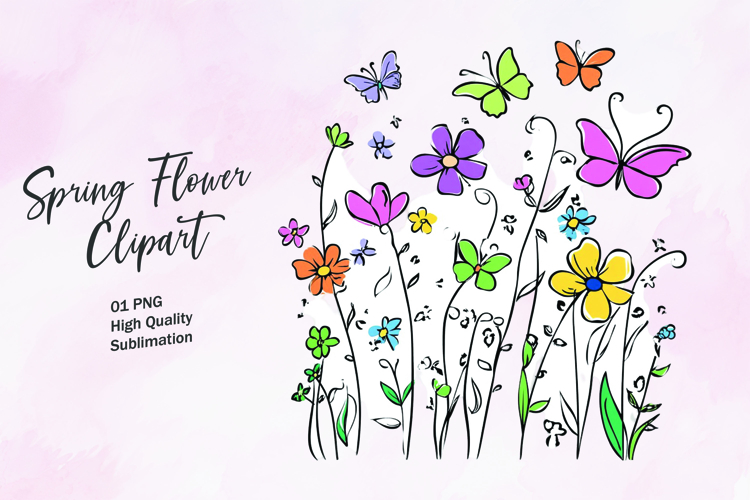 Spring Watercolor Clipart Image 14