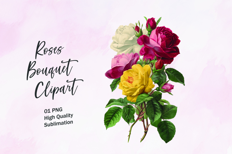 Watercolor Flower Clipart Image 16