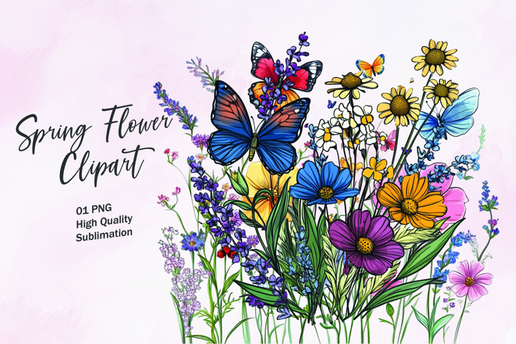 Spring Watercolor Clipart Image 5