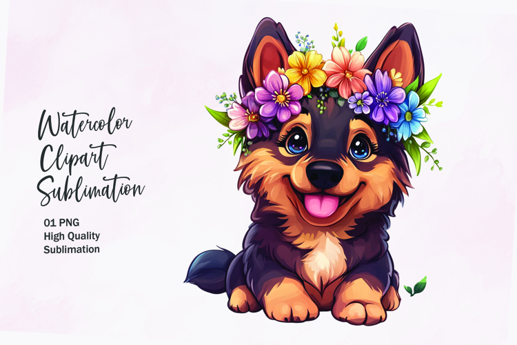 Puppy Illustration Image 12
