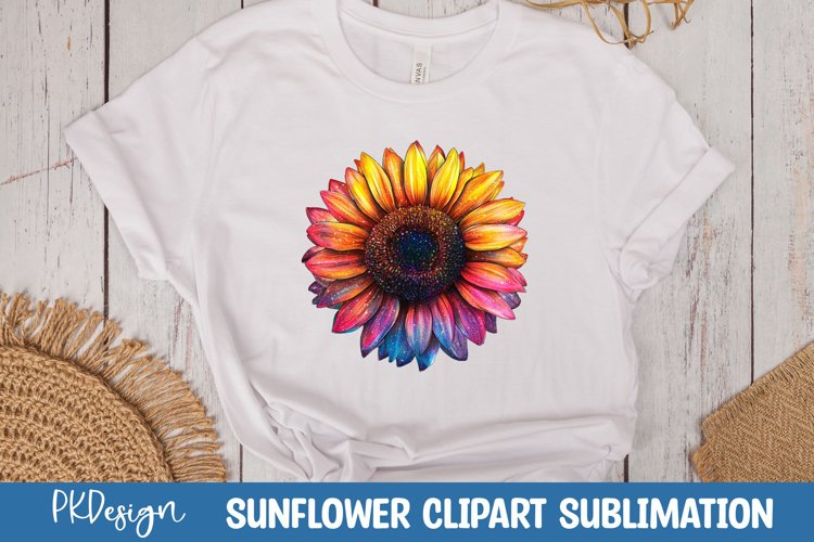 Watercolor Sunflower Clipart Image 12