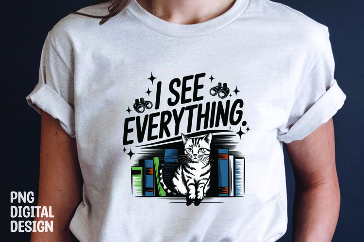 CAT SARCASTIC QUOTE SUBLIMATION T-SHIRT DESIGN