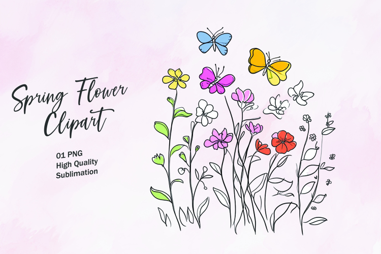 Spring Watercolor Clipart Image 5