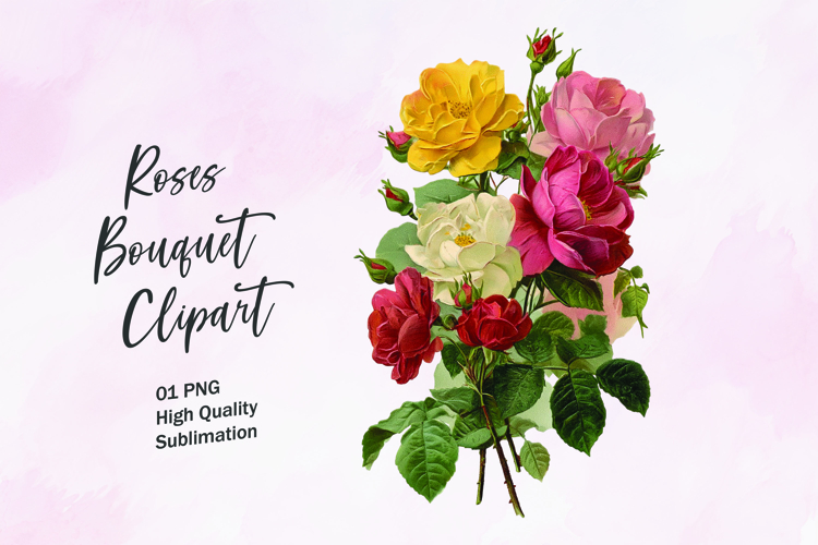 Watercolor Flower Clipart Image 15