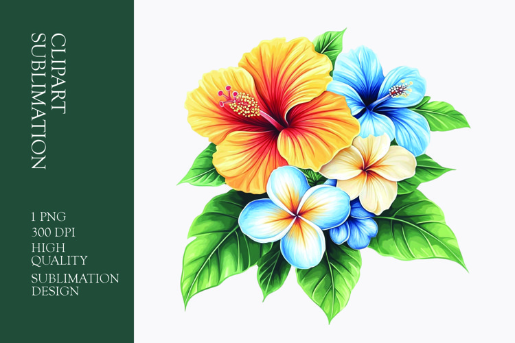 Watercolor Flower Clipart Image 6