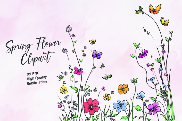 Spring Watercolor Clipart Image 13