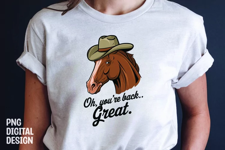 Horse sarcastic quote t-shirt sublimation design