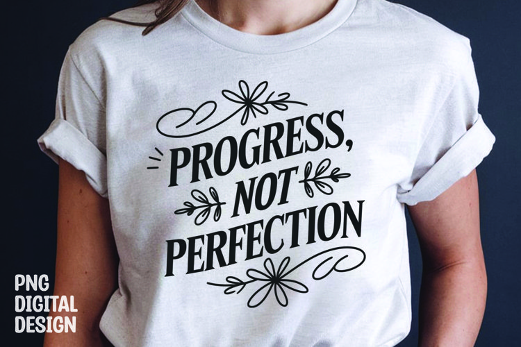 Inspirational quotes with flower t-shirt design png